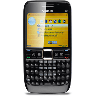 tema cantik Nokia e63 ukuran besar
